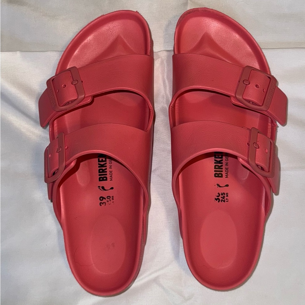 Birkenstock Pink Arizona EVA Sandals